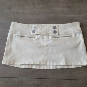 Kimchi Blue Off White Mini Skirt